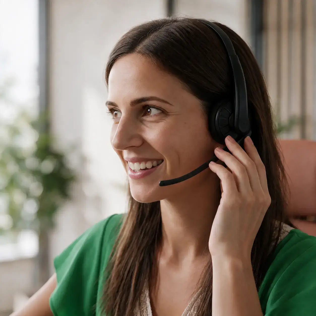 Lucia, Agentin bei CreditCall