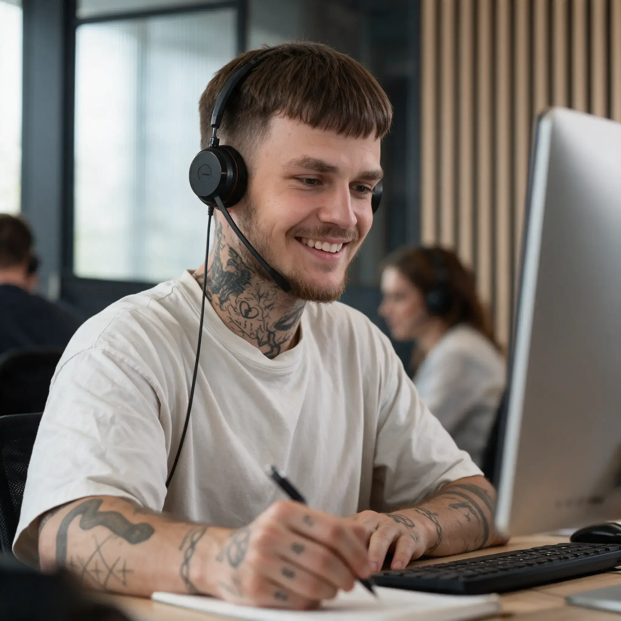 Patrik, Agent bei CreditCall